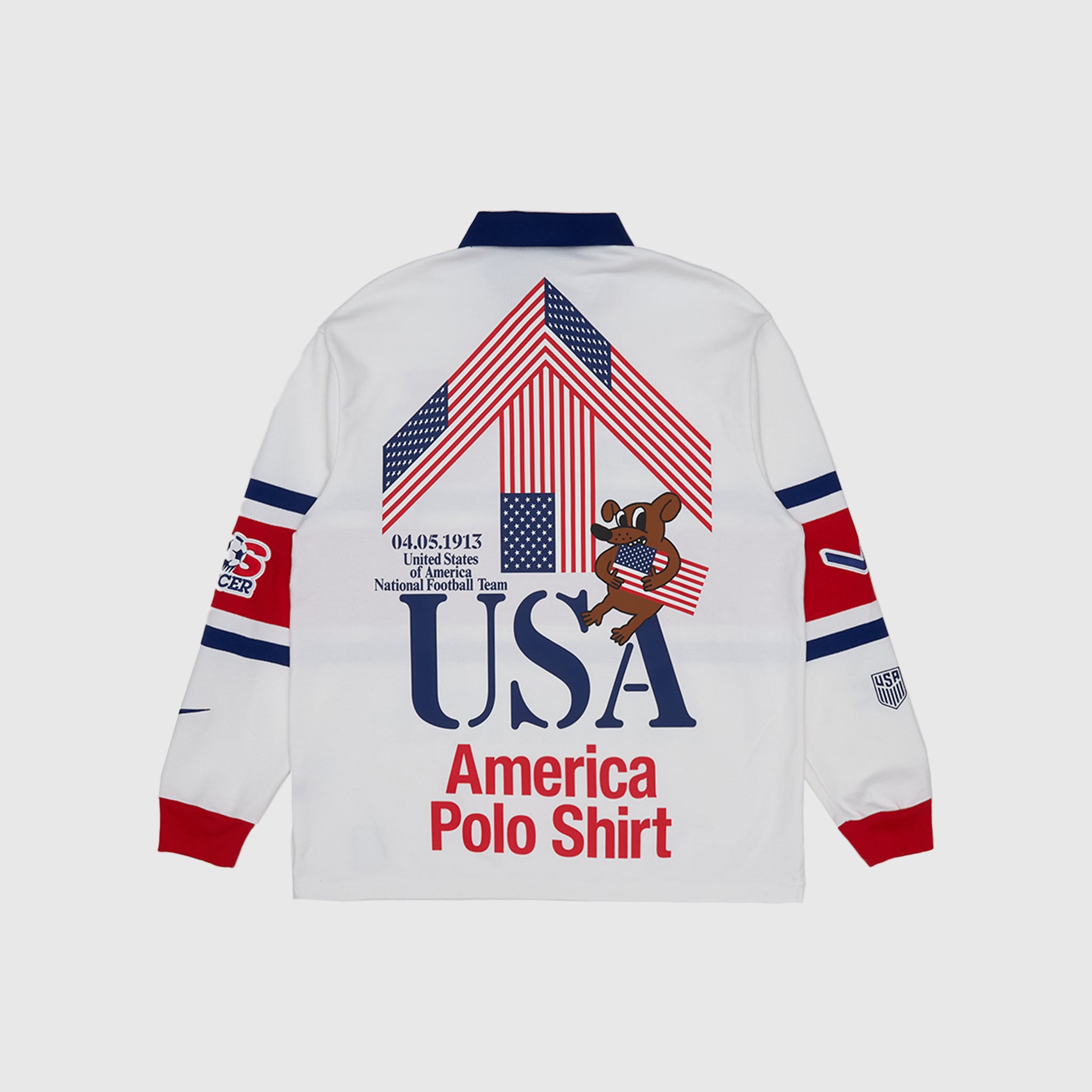 USA x V.A.A. L/S RUGBY TOP