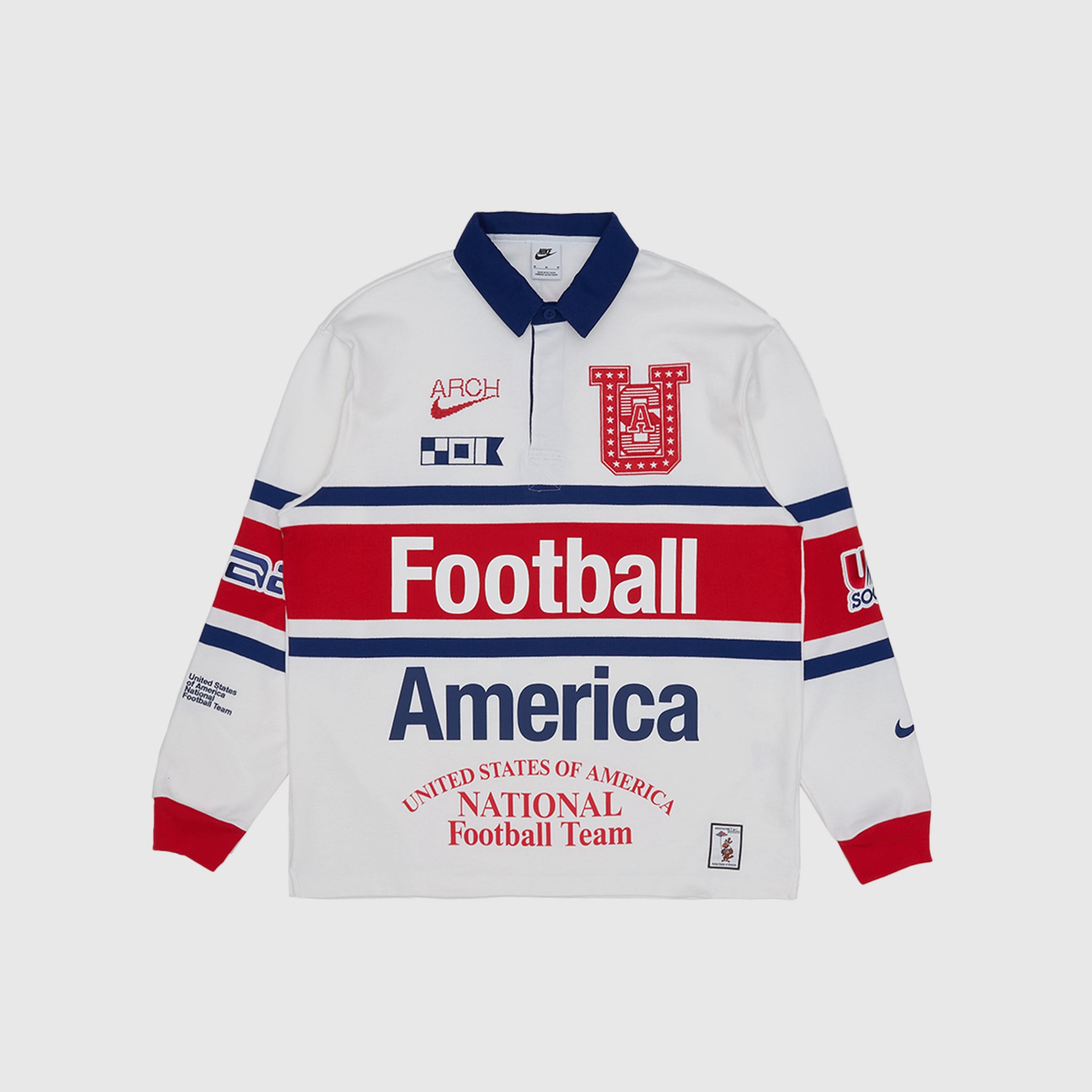 USA x V.A.A. L/S RUGBY TOP