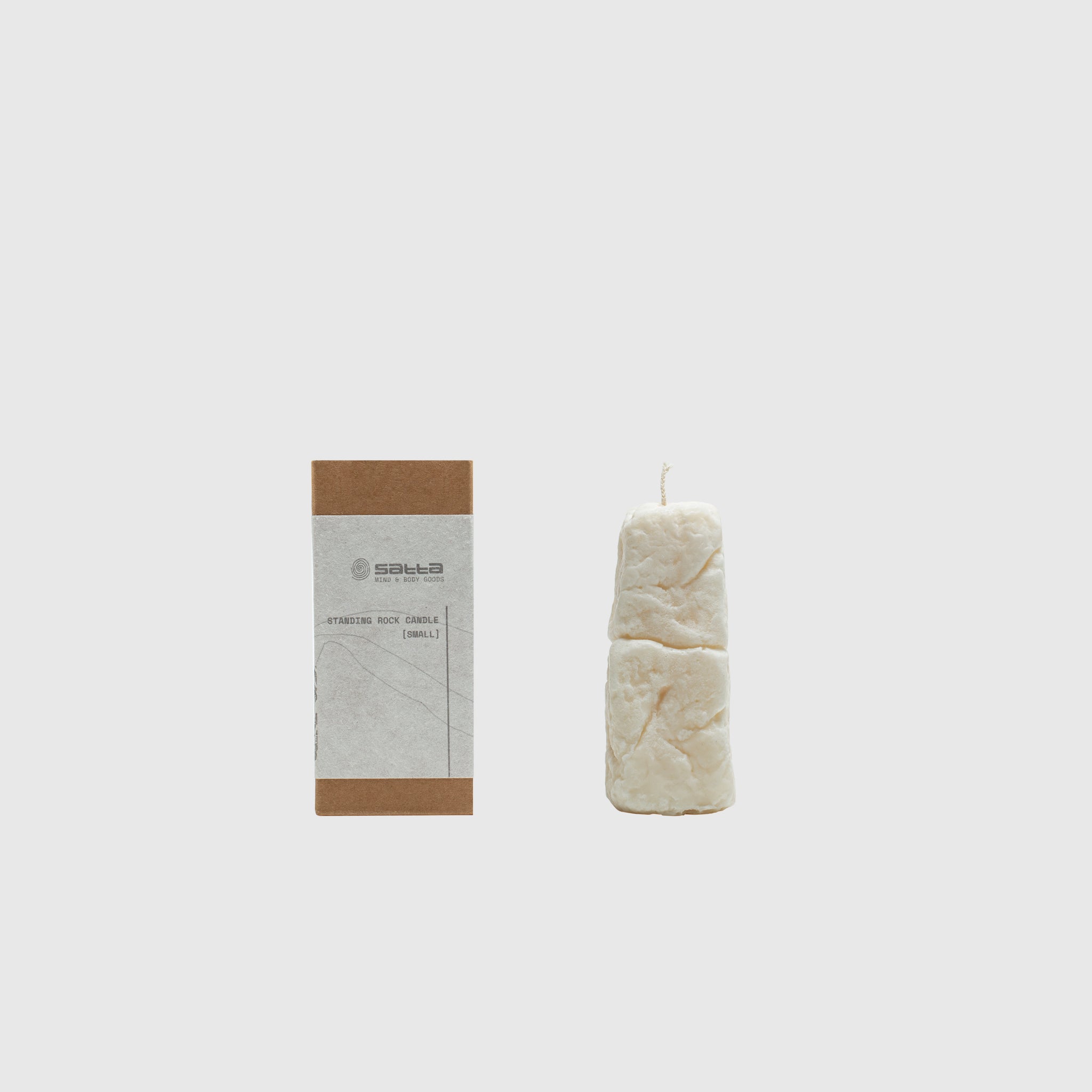 SMALL ROCK CANDLE
