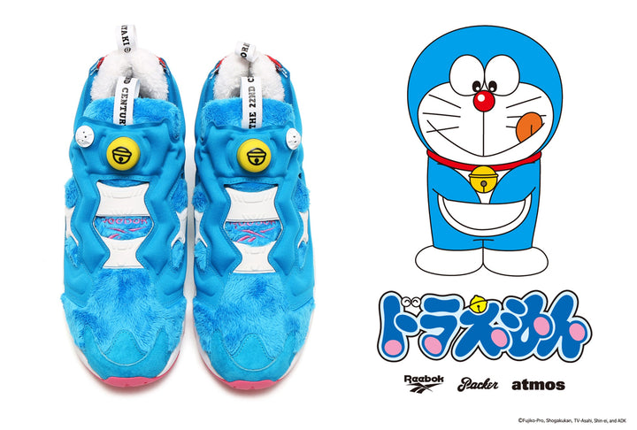 Packer x atmos x Reebok InstaPump Fury “DORAEMON”