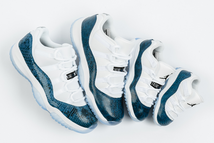 Air Jordan 11 Retro Low LE “Navy Snakeskin”