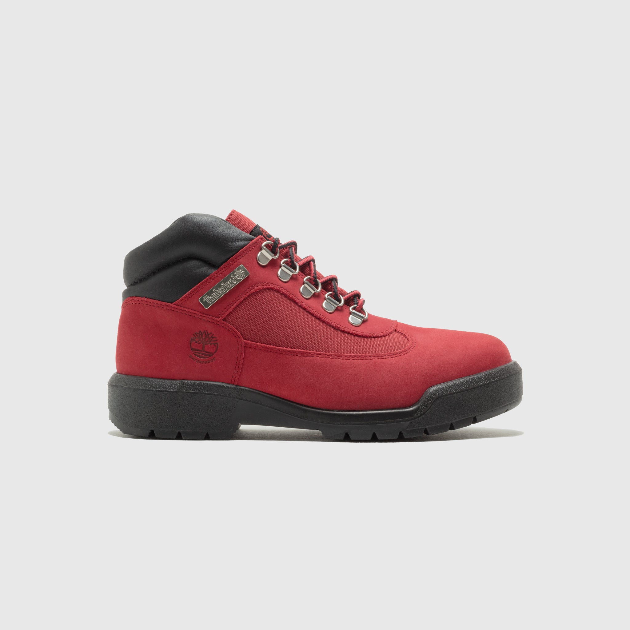 WATERPROOF FIELD BOOT "DARK RED NUBUCK"