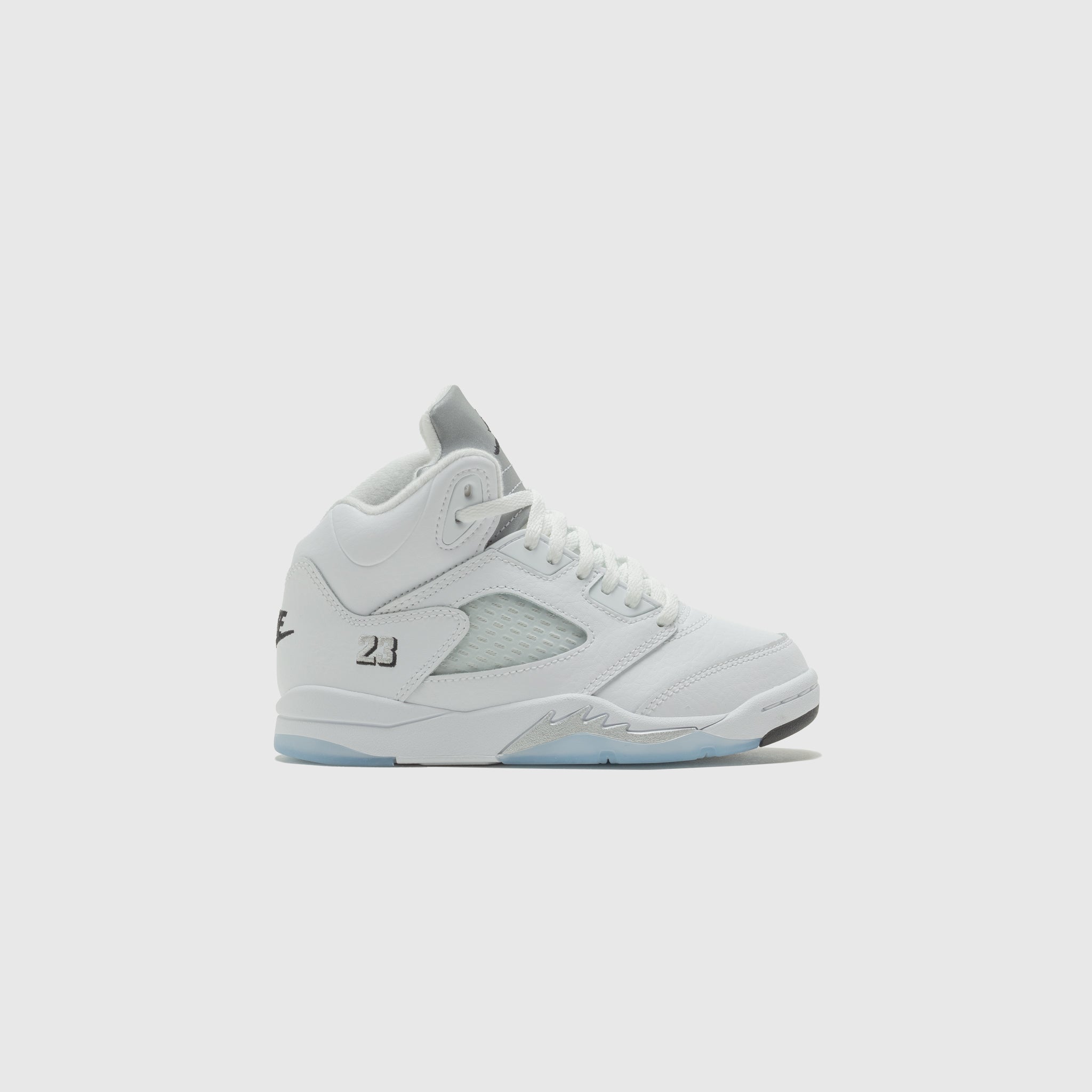 AIR JORDAN 5 RETRO (PS) "WHITE METALLIC"