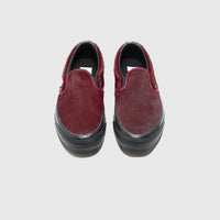 LX CLASSIC SLIP-ON 98 "PONY HAIR BURGUNDY"