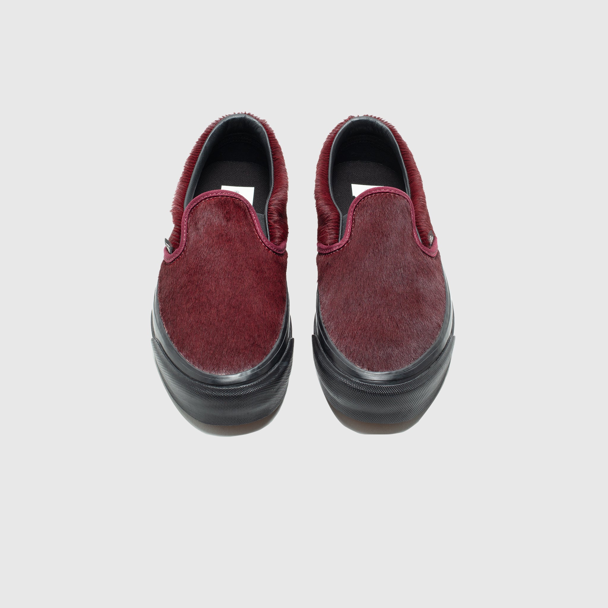 LX CLASSIC SLIP-ON 98 "PONY HAIR BURGUNDY"