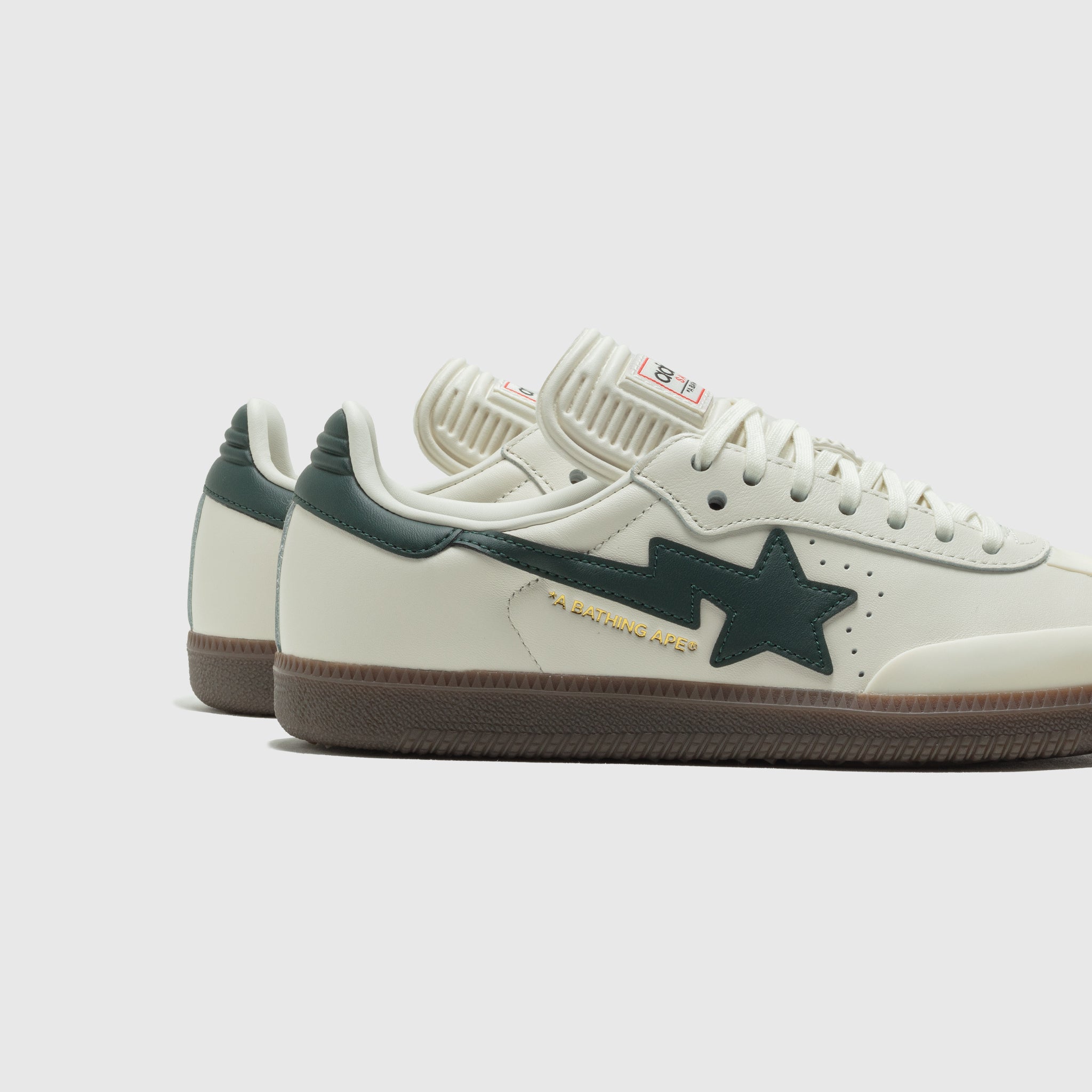 x BAPE SAMBA "WHITE FOREST"