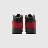 WATERPROOF FIELD BOOT "DARK RED NUBUCK"