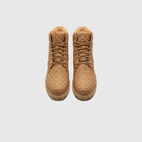 PREMIUM WOVEN 6 INCH BOOT "BEIGE FULL-GRAIN"