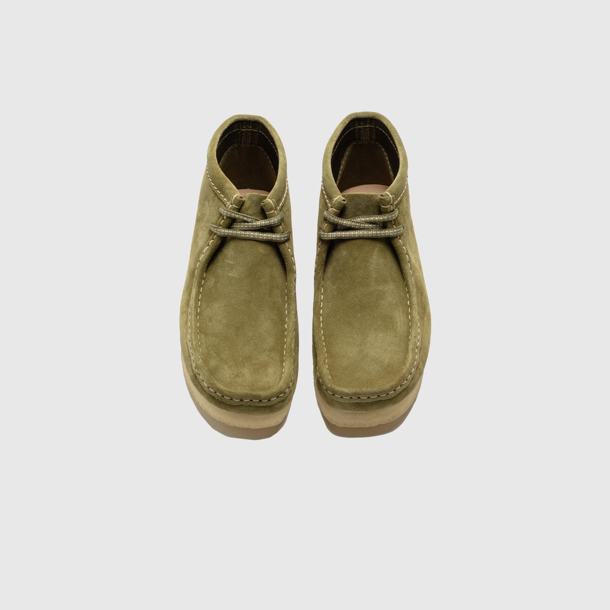 WALLABEE BOOT "GREEN SUEDE"