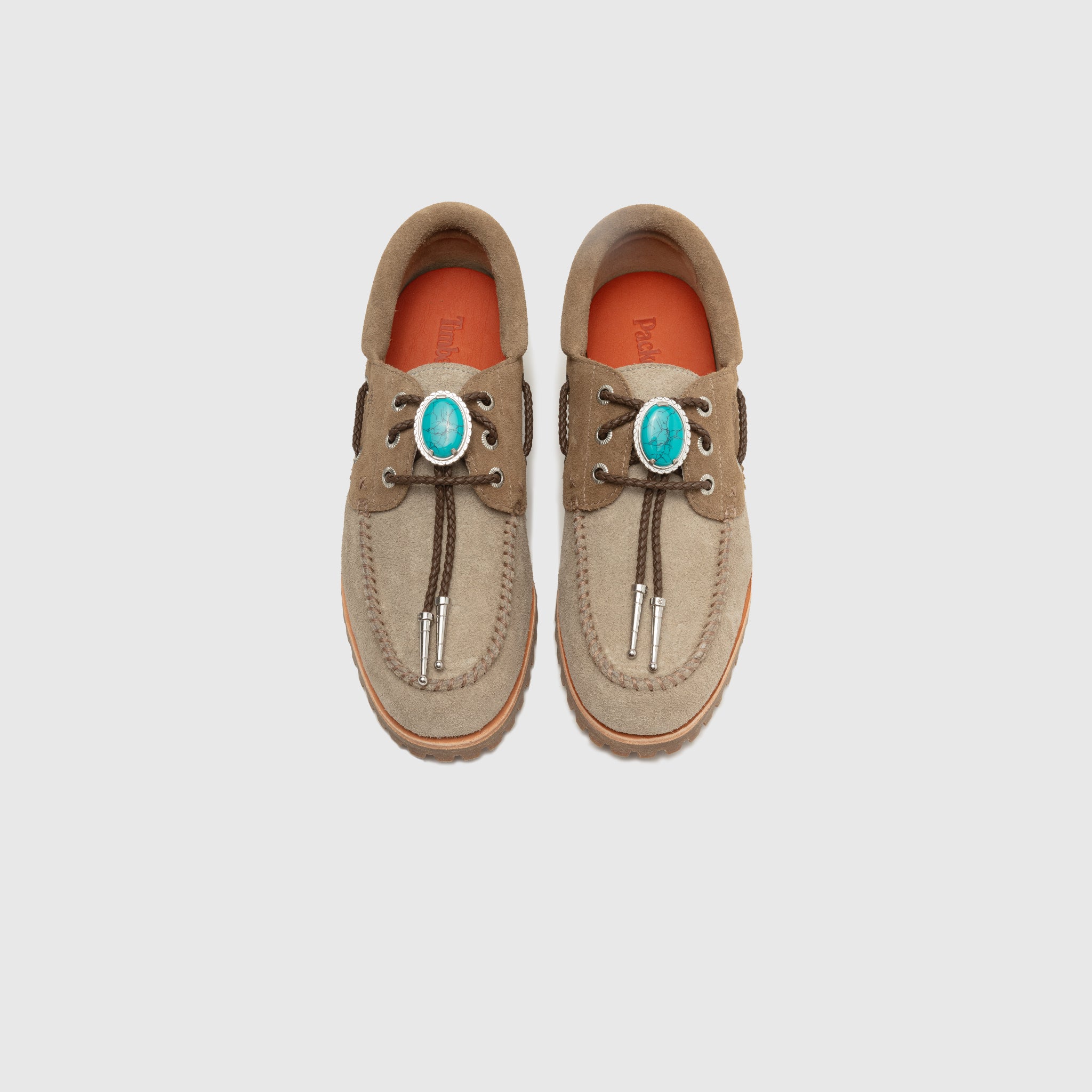 PACKER X 3-EYE LUG HANDSEWN BOAT SHOE "SANTA FE"