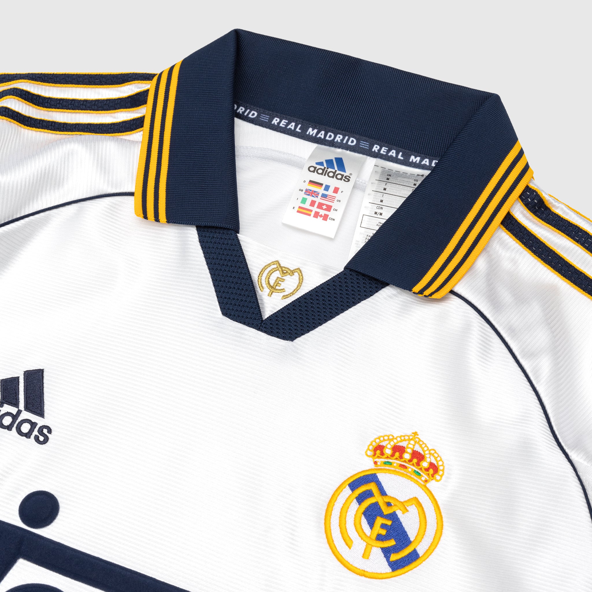 REAL MADRID 99/00 HOME JERSEY