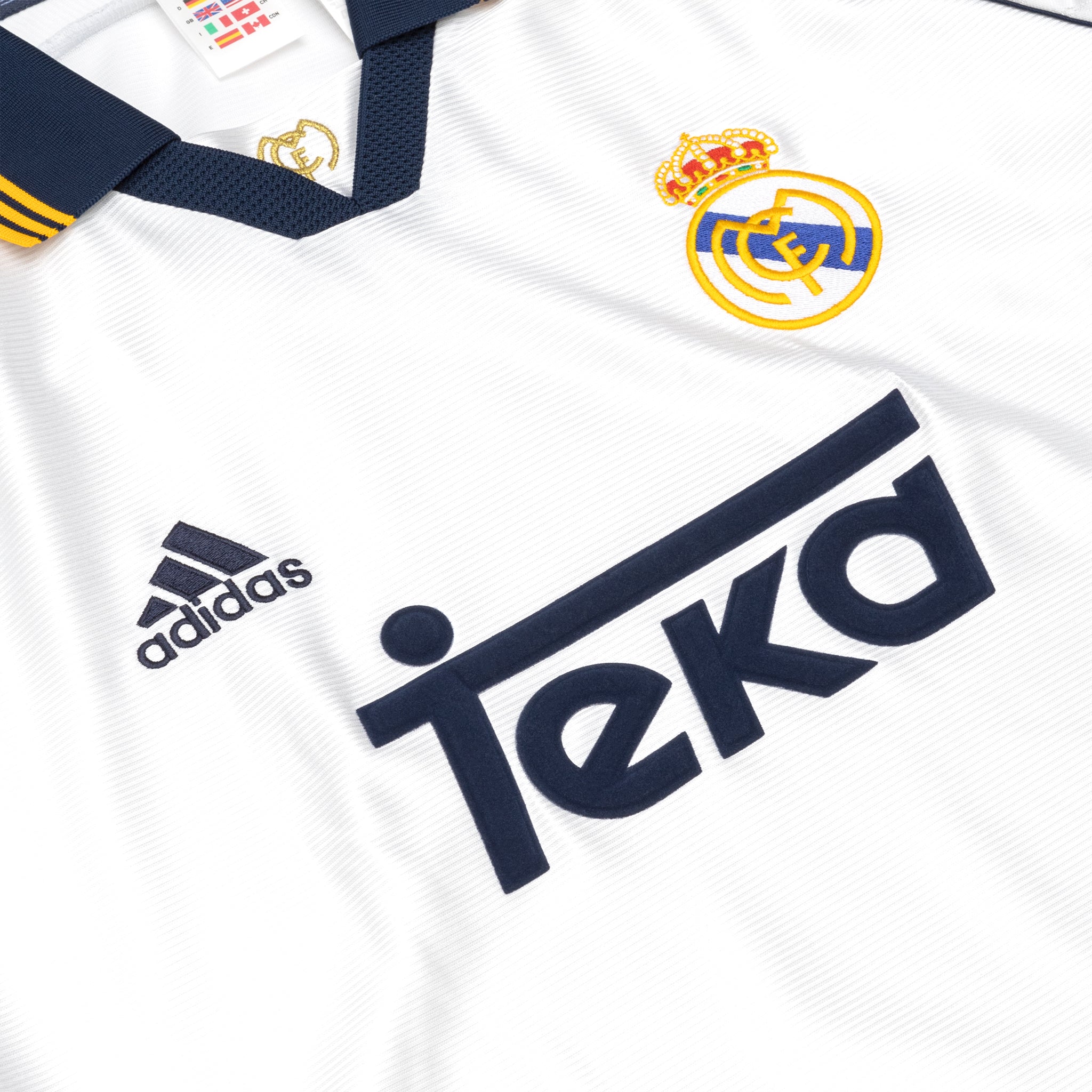 REAL MADRID 99/00 HOME JERSEY