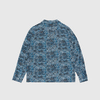 RAYON CAMP COLLAR L/S SHIRT