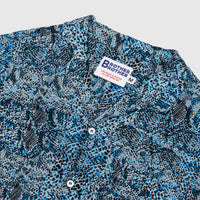 RAYON CAMP COLLAR L/S SHIRT