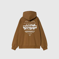 RUNAWAY HOODED SWEAT JACKET