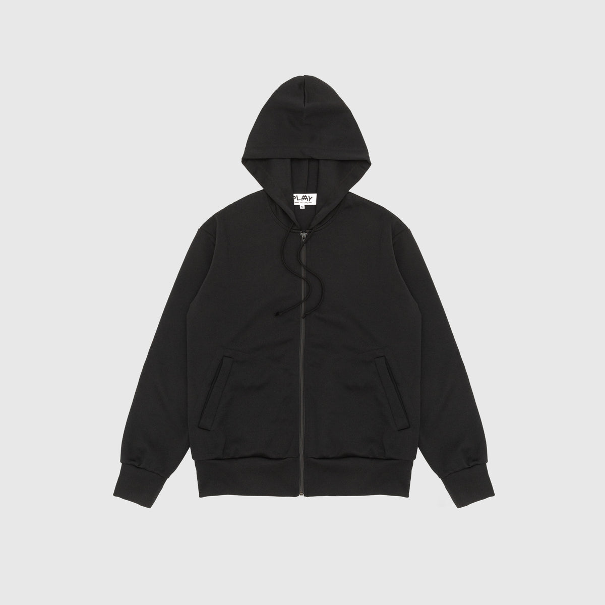 PIXELATED RED HEART ZIPPERED HOODY X INVADER