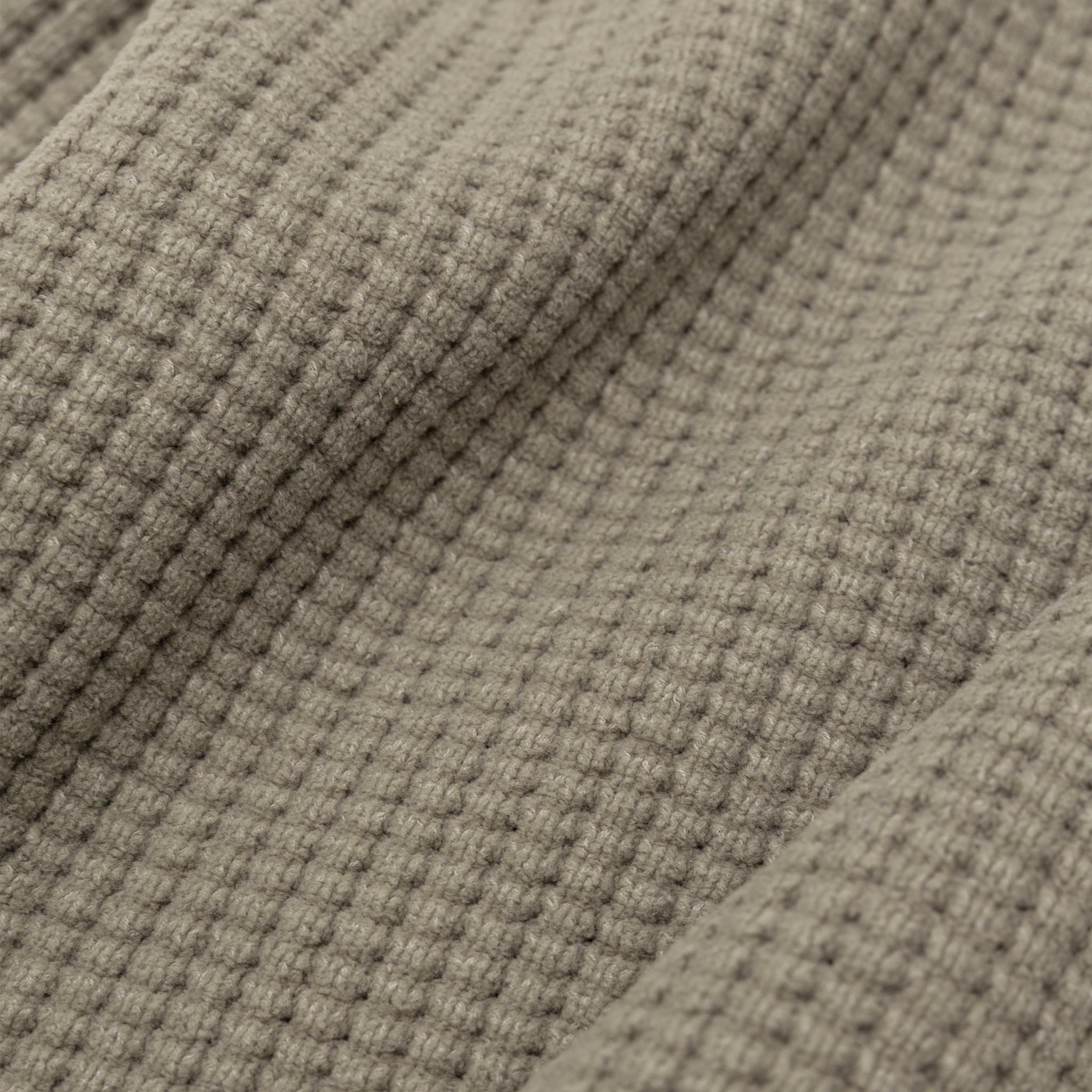 COTTON CHENILLE KNIT CREWNECK SWEATER