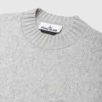 FANCY YARN CREWNECK SWEATER