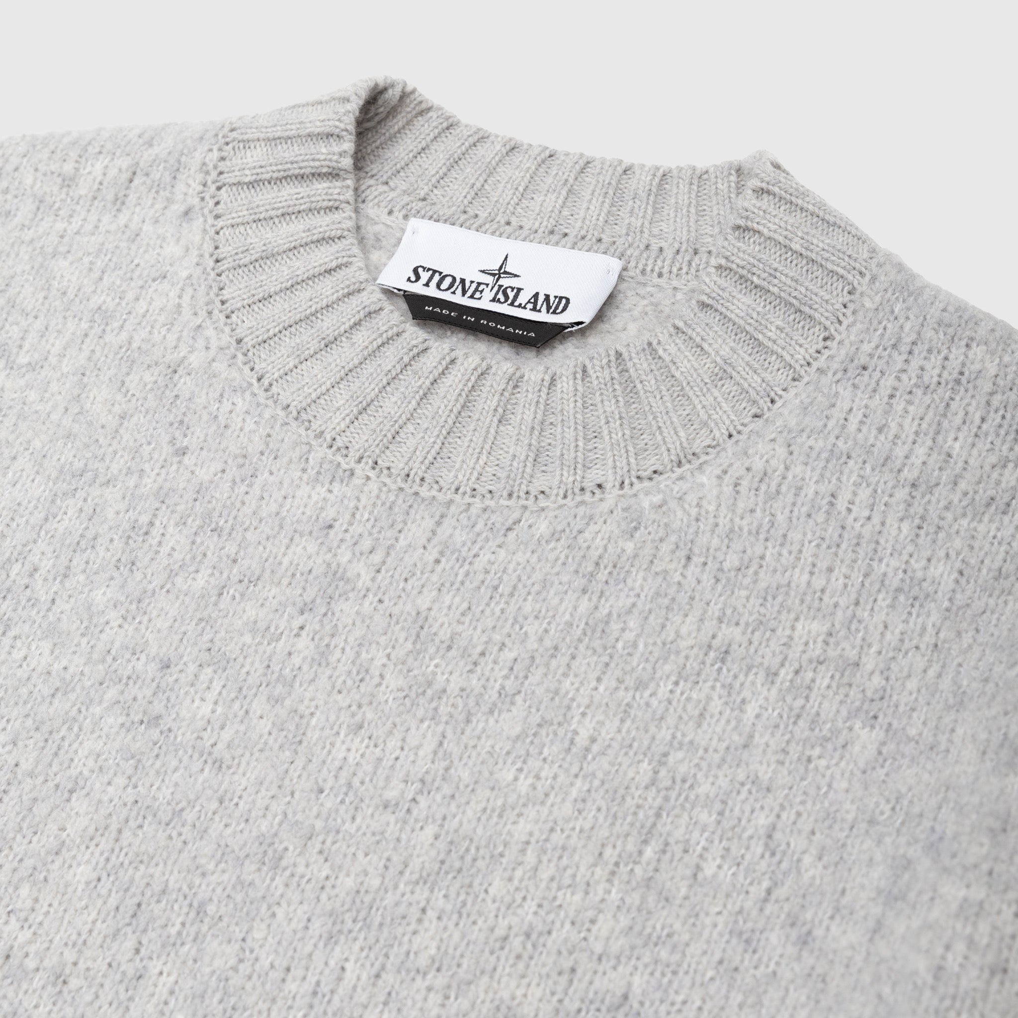 FANCY YARN CREWNECK SWEATER