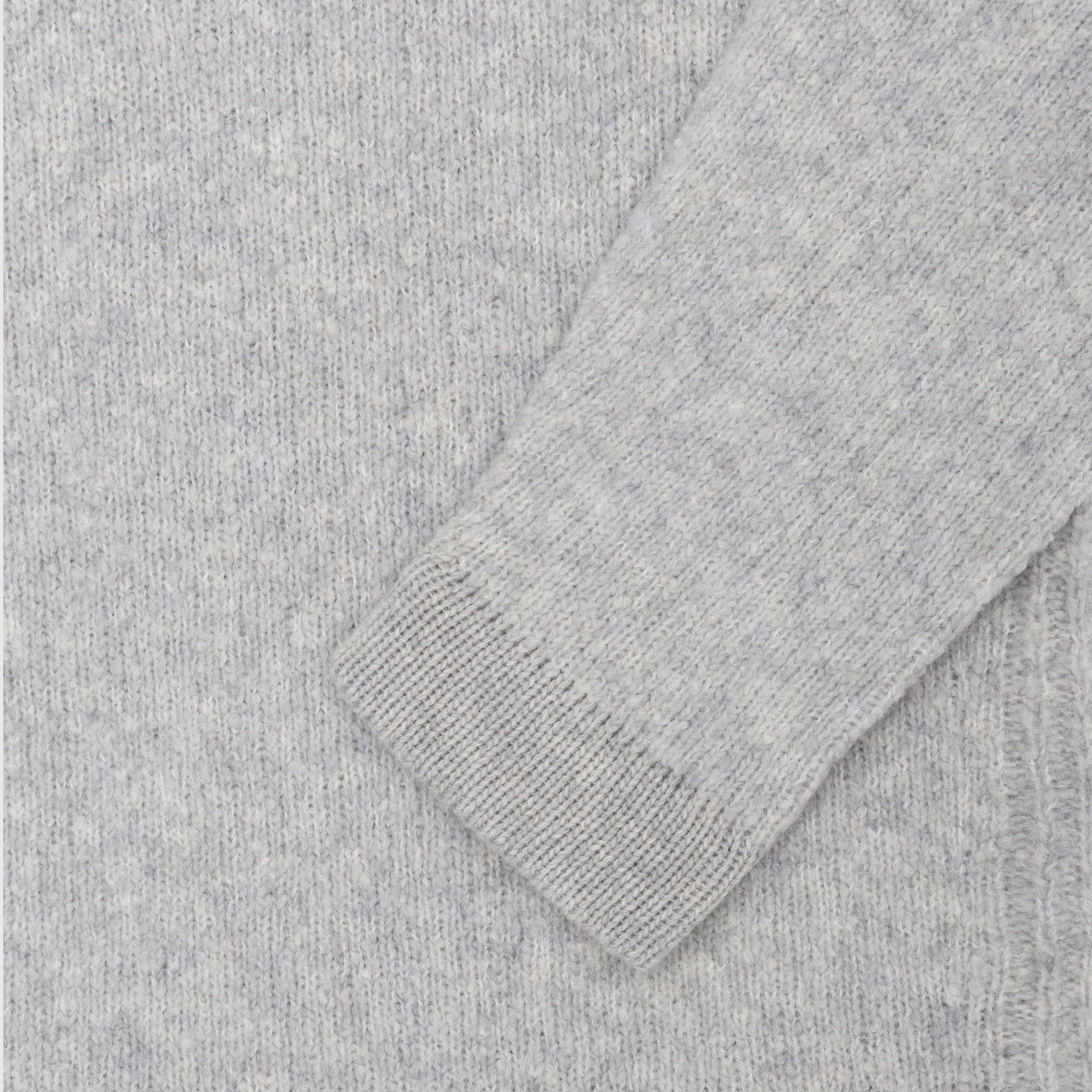 FANCY YARN CREWNECK SWEATER