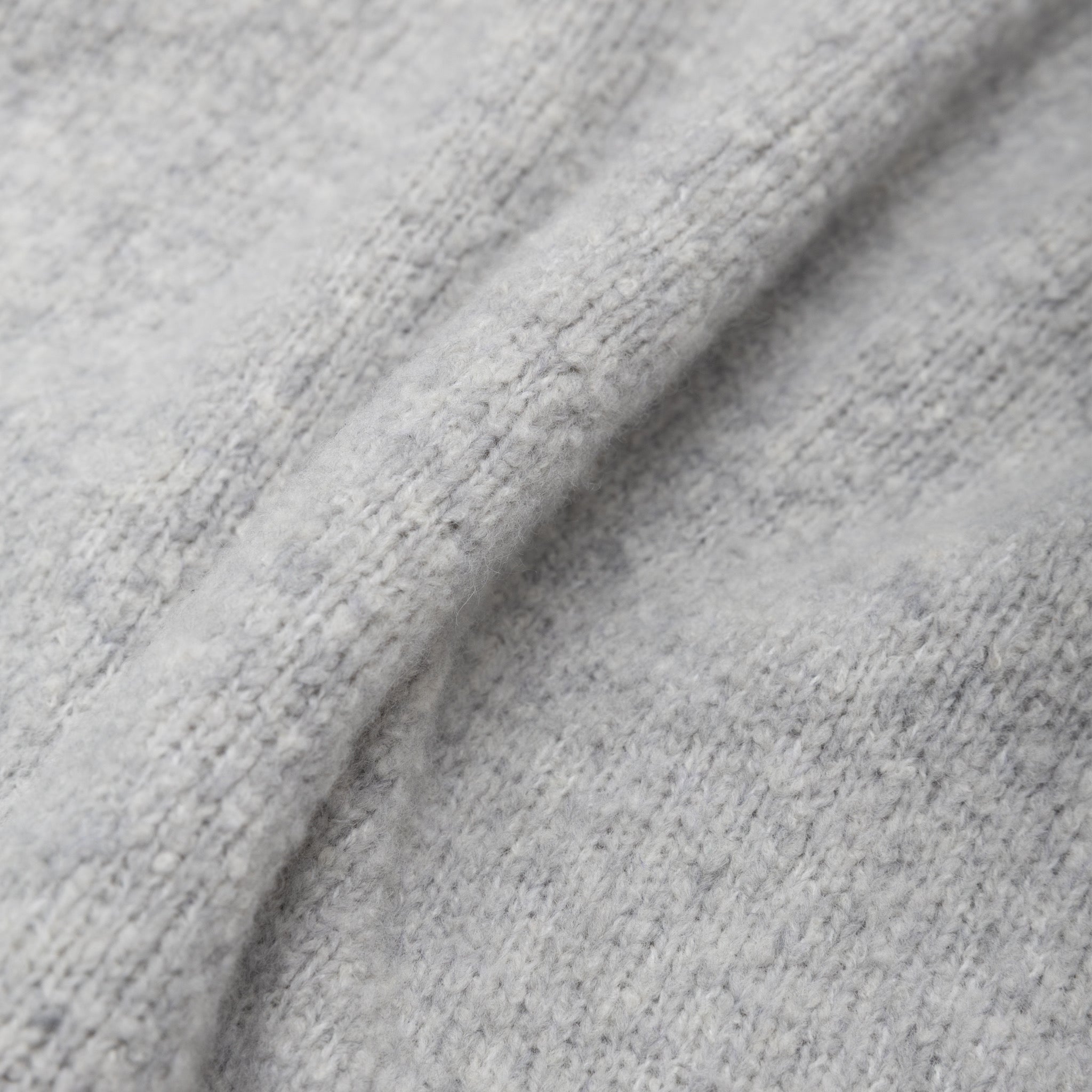 FANCY YARN CREWNECK SWEATER