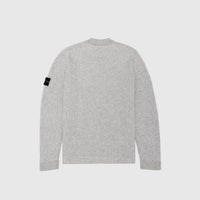 FANCY YARN CREWNECK SWEATER