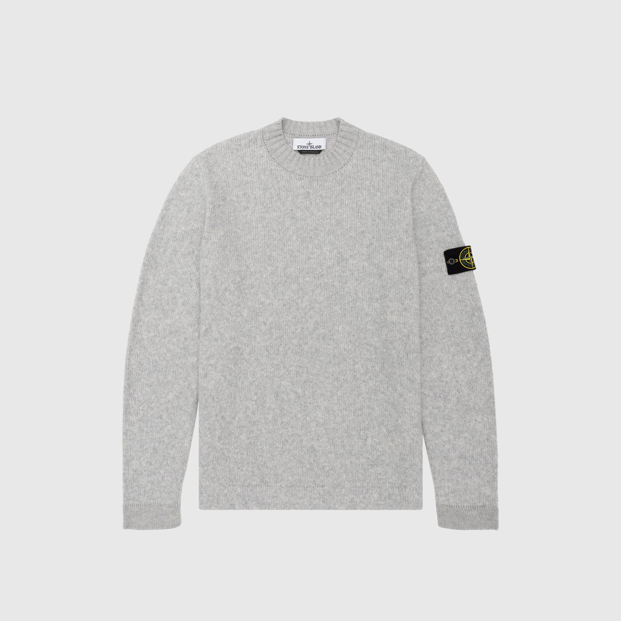 FANCY YARN CREWNECK SWEATER