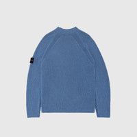 VANIŚE FULL RIB RWS WOOL MOCK NECK SWEATER