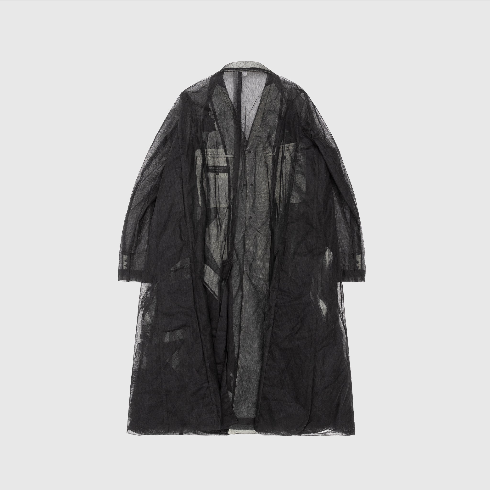 NYLON TULLE COAT