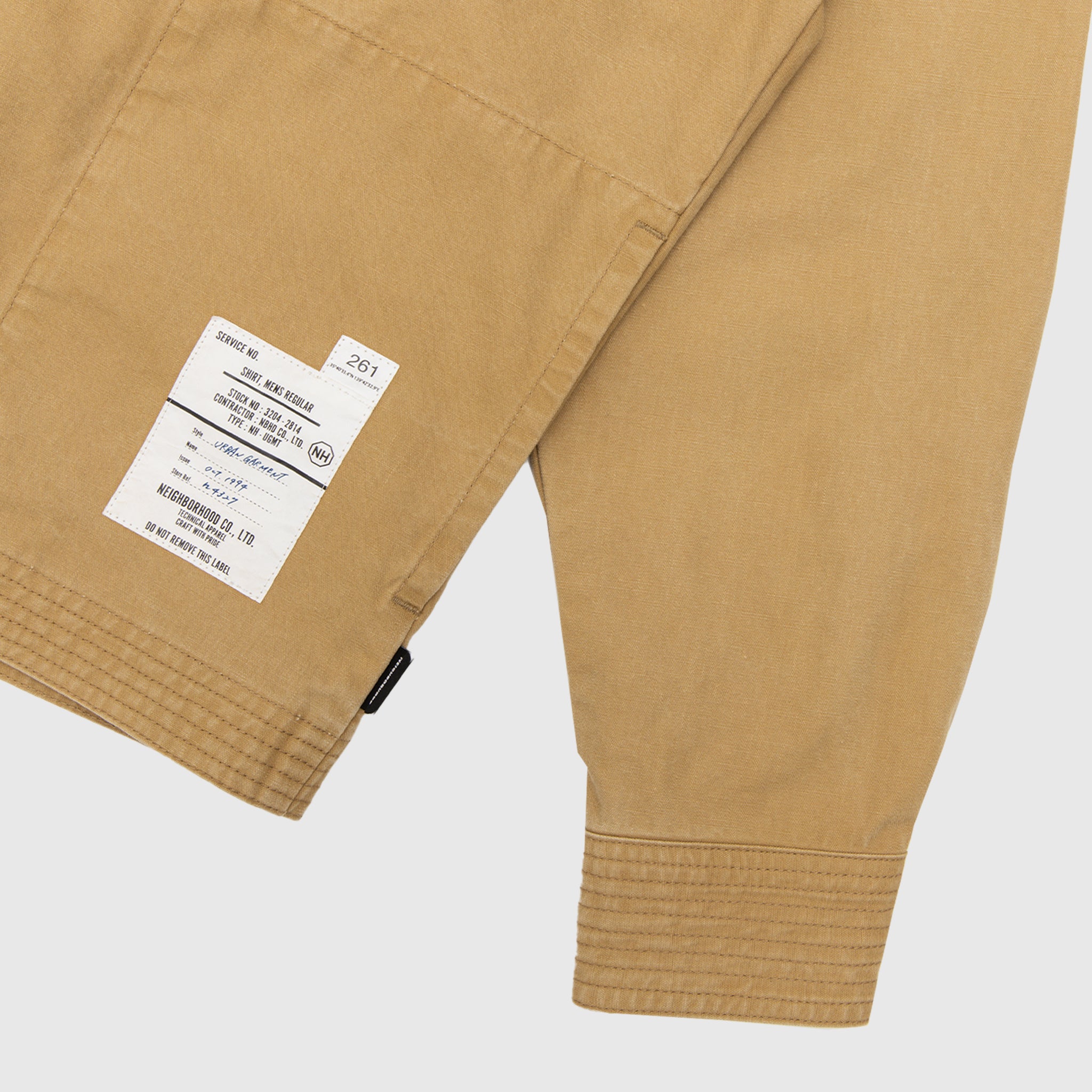 ZIP L/S FIELD SHIRT
