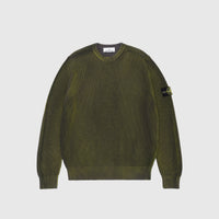 FISHERMAN'S RIB ORGANIC COTTON WITH TWO-COLOR SPRAY