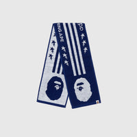 x BAPE FOOTBALL TOWEL "BLUE"