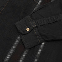 REBUILD BY NEEDLES 7 CUTS ZIPPED WIDE SHIRT