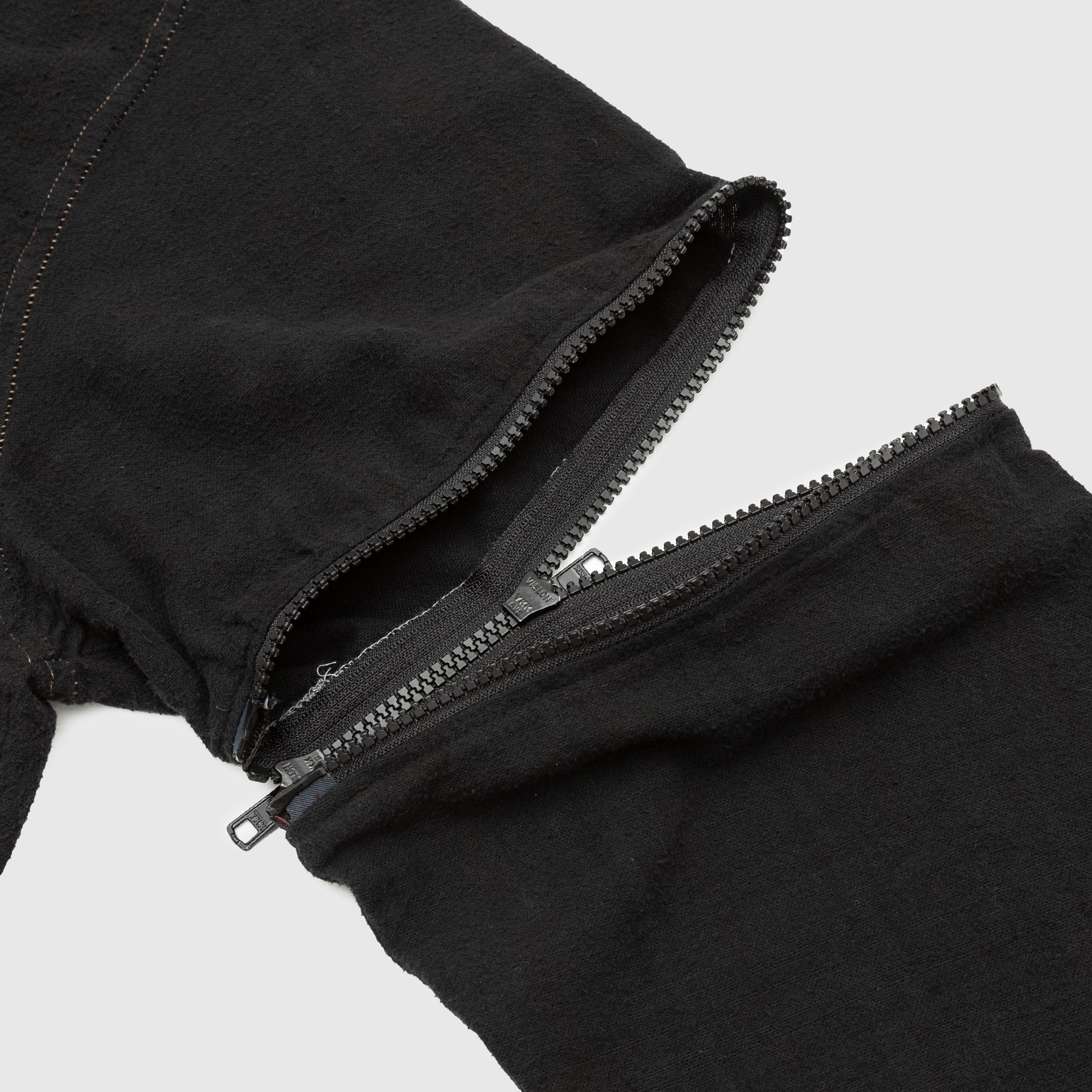 REBUILD BY NEEDLES 7 CUTS ZIPPED WIDE SHIRT