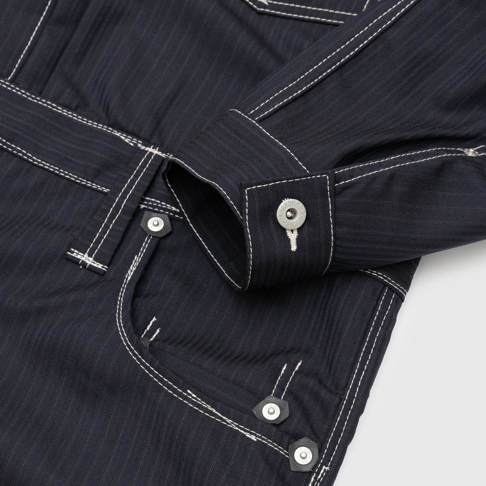 X LEVI'S WOOL OVERALL JACKET