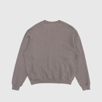QUILTED CREWNECK