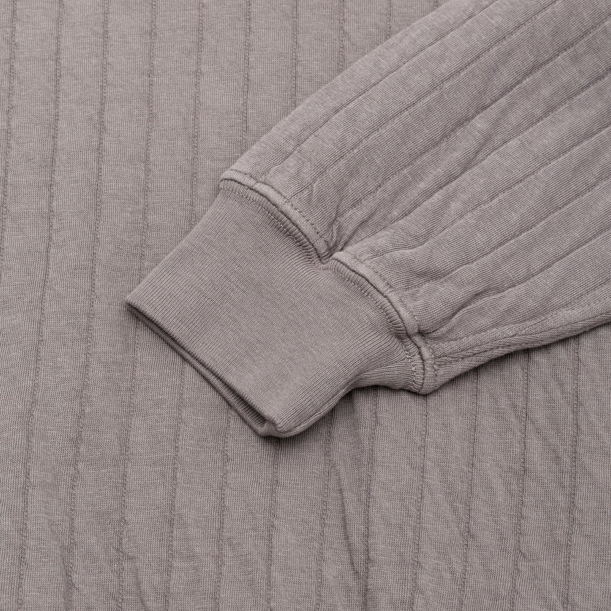 QUILTED CREWNECK