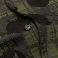 PLAID & POLKDOT JAQUARD CABANA SHIRT