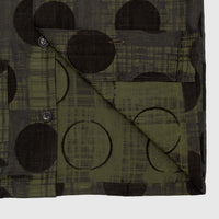 PLAID & POLKDOT JAQUARD CABANA SHIRT