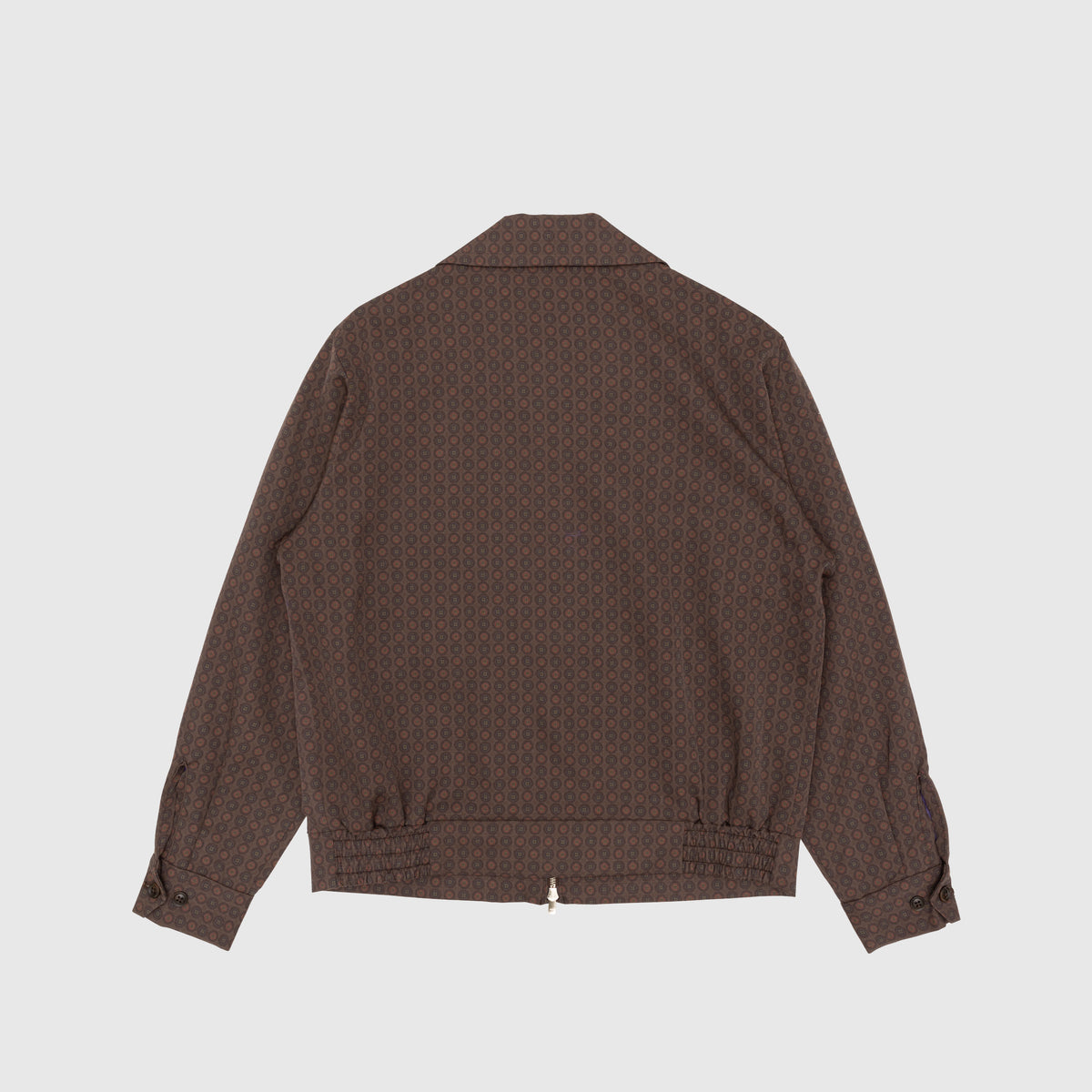 WOOL GABARDINE PRINTED SPORT JACKET