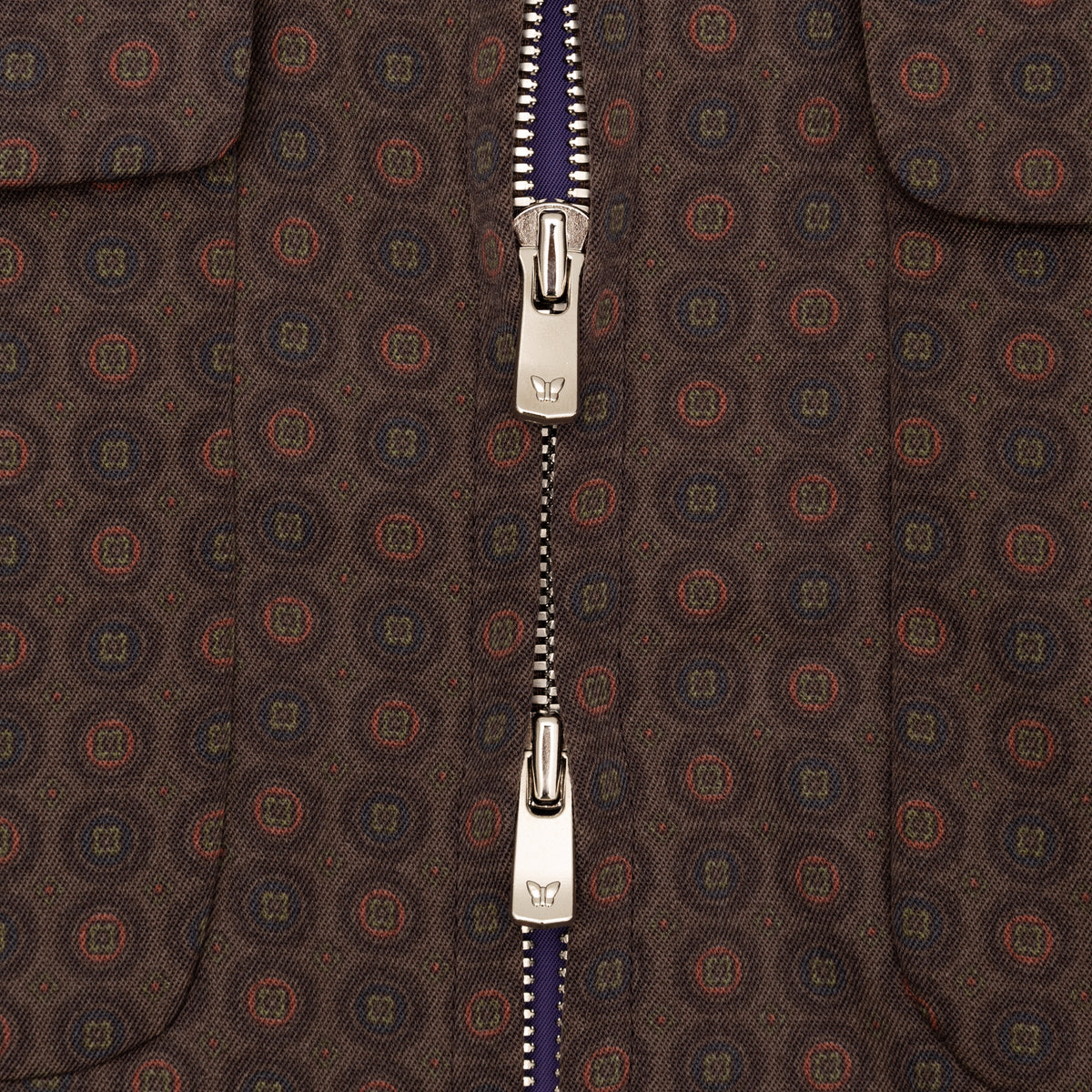 WOOL GABARDINE PRINTED SPORT JACKET