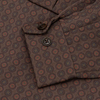 WOOL GABARDINE PRINTED SPORT JACKET
