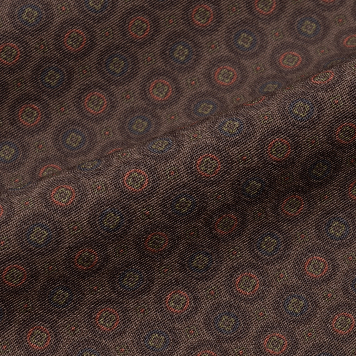 WOOL GABARDINE PRINTED SPORT JACKET