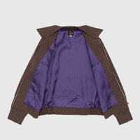 WOOL GABARDINE PRINTED SPORT JACKET