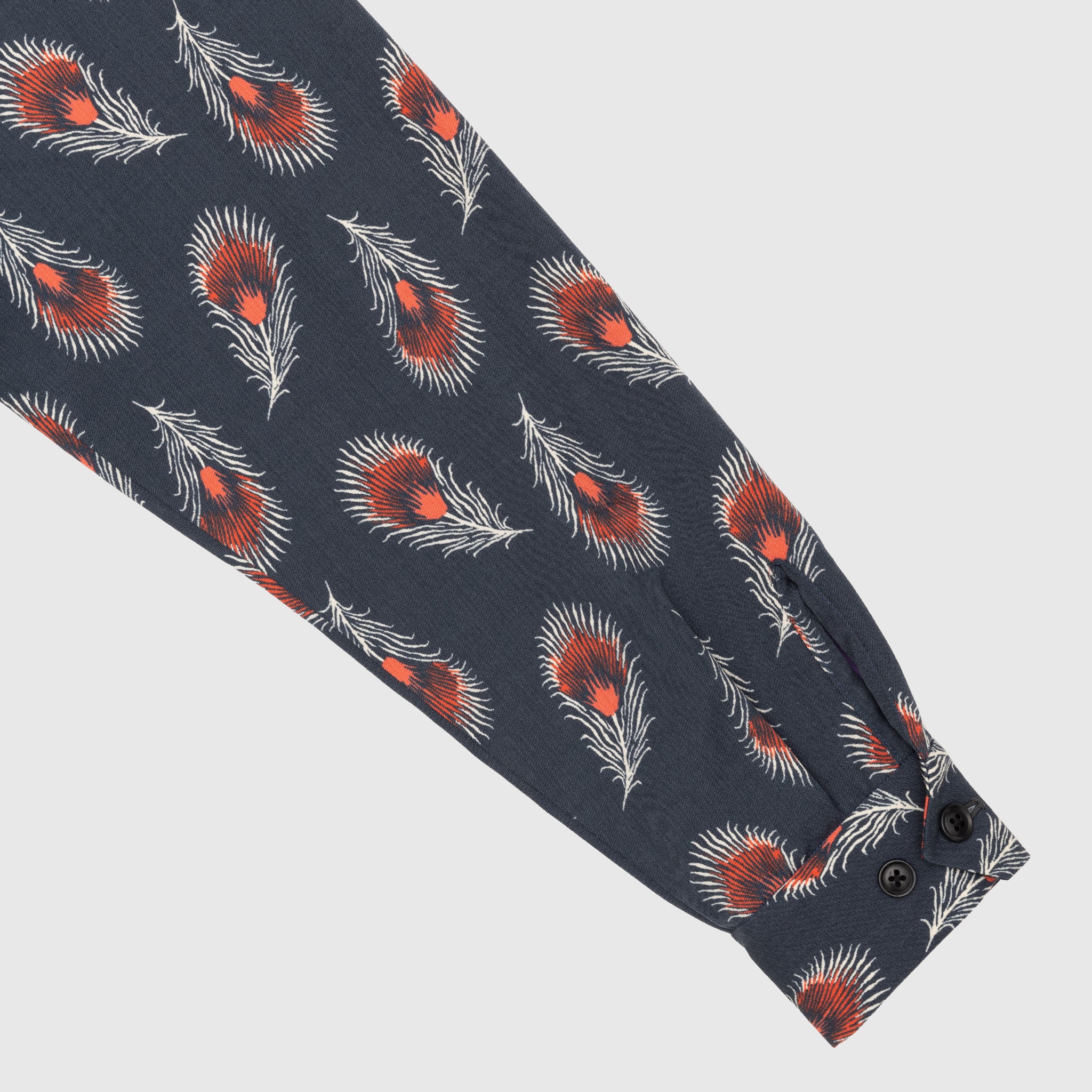 WOOL GABARDINE PRINTED SPORT JACKET