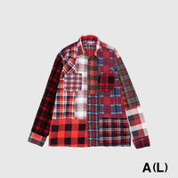 REBUILD BY NEEDLES FLANNEL SHIRT