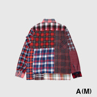 REBUILD BY NEEDLES FLANNEL SHIRT
