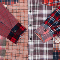 REBUILD BY NEEDLES FLANNEL SHIRT