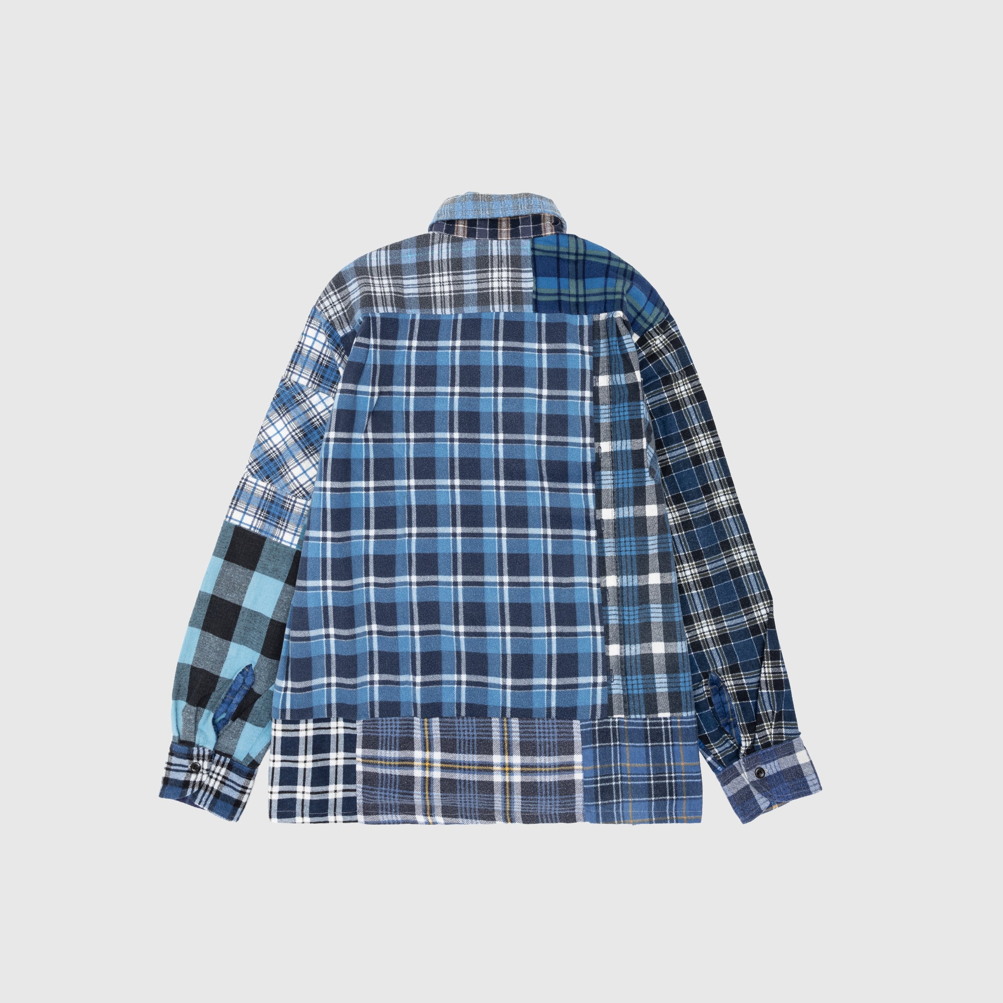 REBUILD BY NEEDLES FLANNEL SHIRT