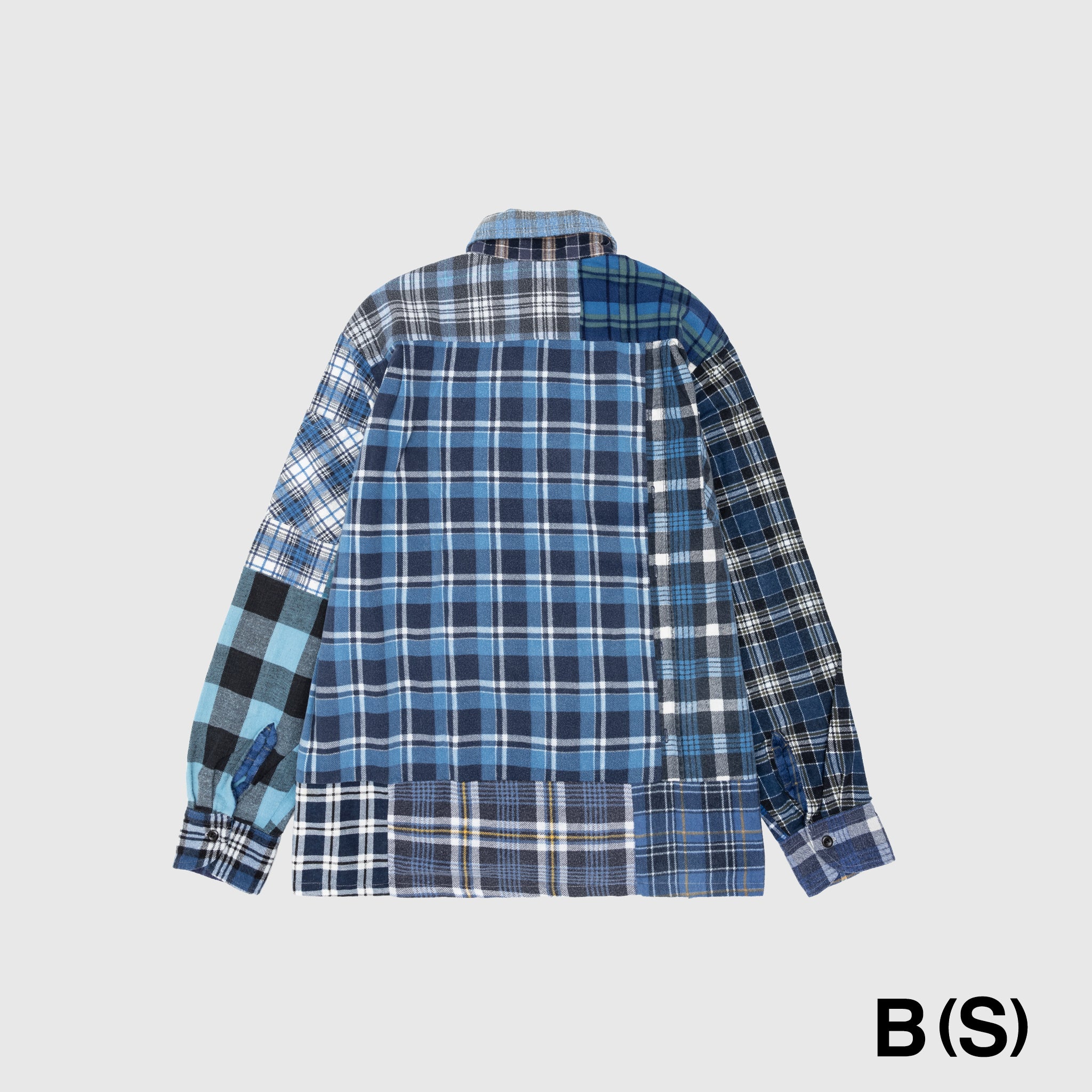 REBUILD BY NEEDLES FLANNEL SHIRT